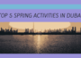 Activities to Do in Dubai during Spring