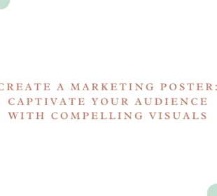 Create a Marketing Poster